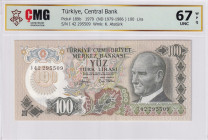 Türkiye, 100 Lira, 1979, UNC, p189b, 6.Emission