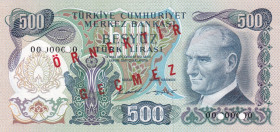 Türkiye, 500 Lira, 1971, UNC, p190, 6.Emission