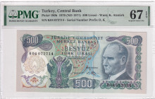 Türkiye, 500 Lira, 1974, UNC, p190b, 6.Emission