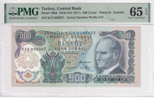 Türkiye, 500 Lira, 1974, UNC, p190b, 6.Emission