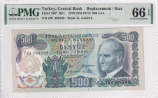 Türkiye, 500 Lira, 1971, UNC, p190d, 6.Emission
