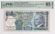 Türkiye, 500 Lira, 1971, UNC, p190d, 6.Emission