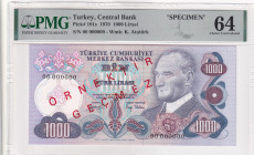 Türkiye, 1.000 Lira, 1979, UNC, p191s, 6.Emission