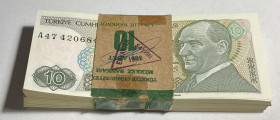 Türkiye, 10 Lira, 1979, UNC, p192, 7.Emission