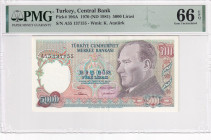 Türkiye, 5.000 Lira, 1981, UNC, p196A, 7.Emission