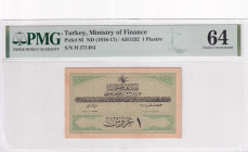 Türkiye, Ottoman Empire, 1 Kurush, 1916, UNC, p85a