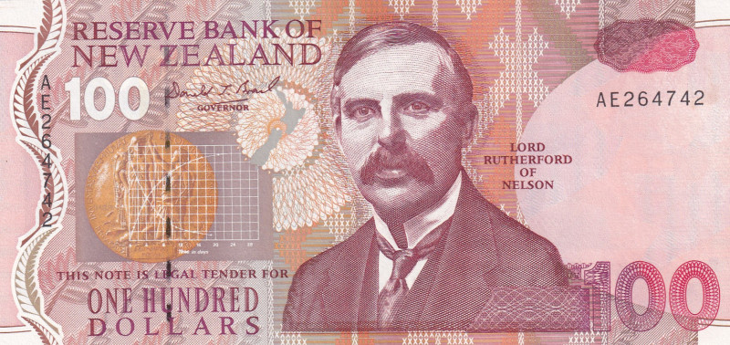 New Zealand, 100 Dollars, 1992, UNC, p181

Estimate: USD 200-400