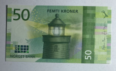 Norway, 50 Kroner, 2017, UNC, p53