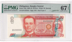 Philippines, 20 Piso, 2010, UNC, p182j