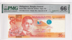 Philippines, 20 Piso, 2010, UNC, p206a