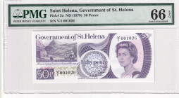 Saint Helena, 50 Pence, 1979, UNC, p5a