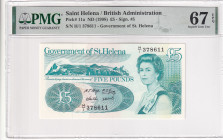 Saint Helena, 5 Pounds, 1998, UNC, p11a