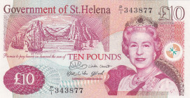 Saint Helena, 10 Pounds, 2004, UNC, p12a