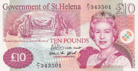 Saint Helena, 10 Pounds, 2004, UNC, p12a