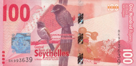 Seychelles, 100 Rupees, 2016, UNC, p50