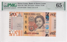Sierra Leone, 20 Leones, 2022, UNC, p38a