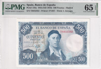 Spain, 500 Pesetas, 1958, UNC, p148a, Banco de Espana