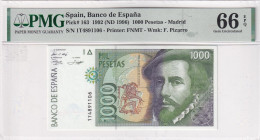 Spain, 1.000 Pesetas, 1996, UNC, p163a, Banco de Espana