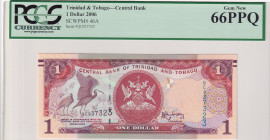 Trinidad & Tobago, 1 Dollar, 2006, UNC, p46A