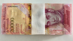 Venezuela, 20.000 Bolívares, 2016, UNC,BUNDLE