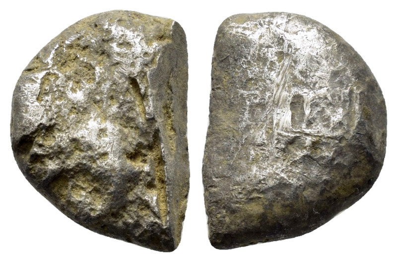 UNCERTAIN. (Late 6th-early 5th century BC).Silver Cut Ingot.

Condition : Good...