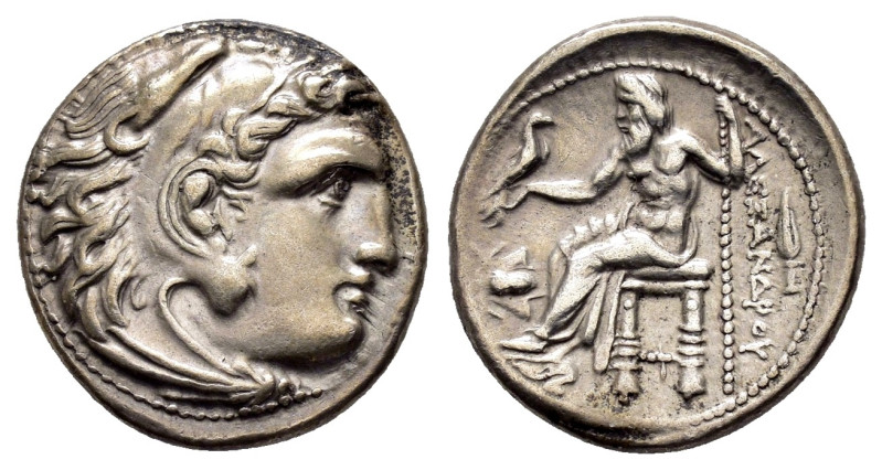 KINGS of MACEDON Alexander III the Great.(336-323 BC). Magnesia ad Maeandrum.Dra...