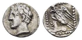 CILICIA. Uncertain. Obol (4th century BC).

EX BIGA.

Condition : This coin is in good condition with a consistent silver tone. The patina is ligh...