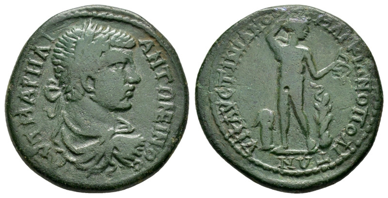 MOESIA INFERIOR. Marcianopolis. Caracalla.(198-217). Ae.

Obv : AVT M AYRHΛI A...