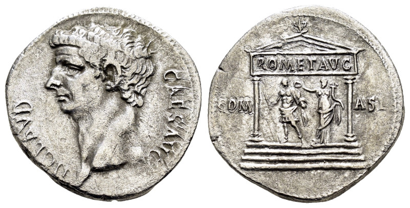 IONIA. Ephesus. Claudius.(41-54).Cistophorus.

Obv : TI CLAVD CAES AVG ( Ti(be...