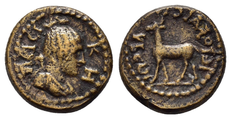 LYDIA.Hierocaesaraea.Pseudo-autonomous.(Mid 1st-mid 2nd century).Ae.

Obv : ΠEPC...