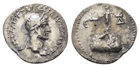 CAPPADOCIA. Caesarea. Hadrianus (117-138). Hemidrachm.

Obv : ΑΥΤΟ ΚΑΙC ΤΡΑΙ ΑΔΡΙΑΝΟC CΕΒΑCΤ.
Laureate bust right, slight drapery on far shoulder....