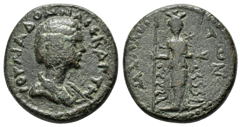 CILICIA. Mallus.Julia Domna.(Augusta, 193-217). Ae.

Obv : Draped bust right....