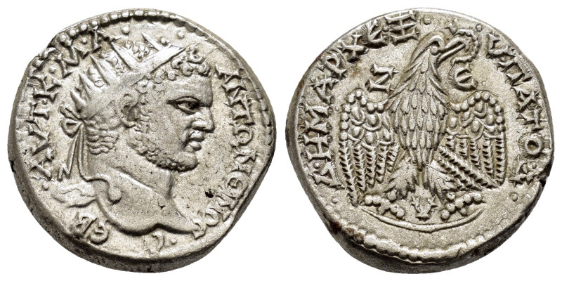 COMMAGENE .Zeugma. Caracalla.(198-217).Tetradrachm.

Obv : AVT K M A ANTΩNЄINO...