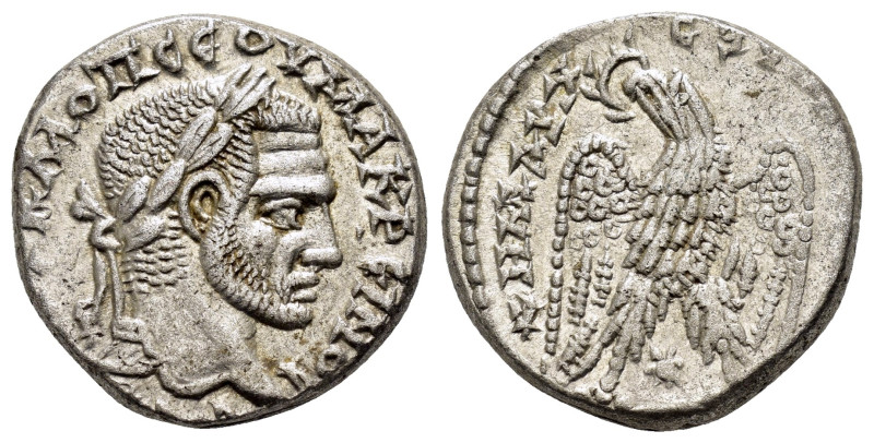 SELEUCIS and PIERIA. Laodicea ad Mare. Macrinus.(217-218). Tetradrachm.

Obv :...