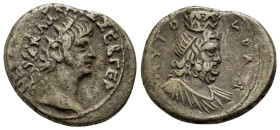EGYPT. Alexandria. Nero.(54-68). BI Tetradrachm.

Obv : NEPΩ KΛAV KAIΣ ΣEB ΓEP.
Radiate head of Nero right.

Rev : AVTOKPA.
Draped bust of Serap...