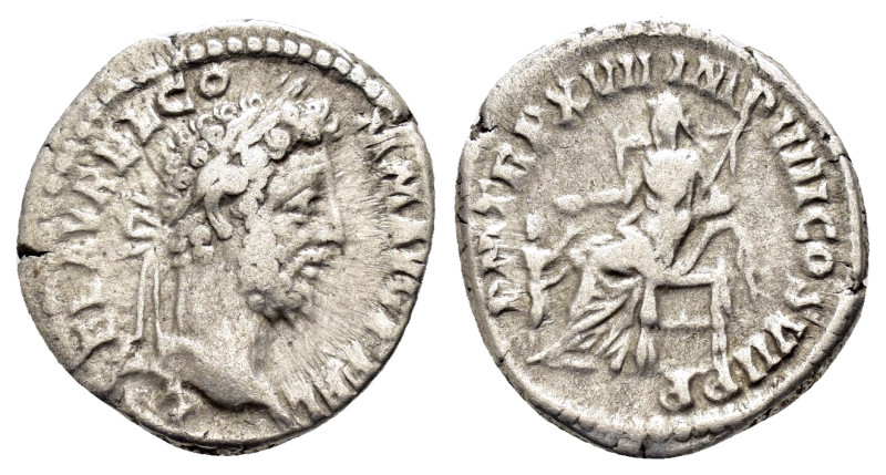COMMODUS (177-192).Rome.Denarius.

Obv : M COMM ANT P FEL AVG BRIT.
Laureate ...