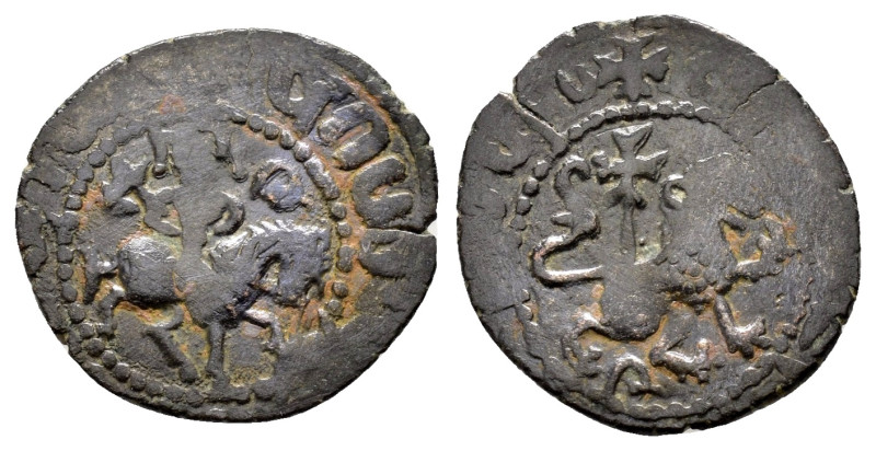 CILICIAN ARMENIA.Gosdantin IV.(1365-1373).Sis.Takvorin.

Obv : The king on hor...