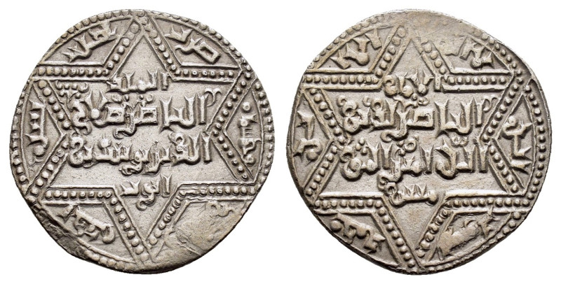 AYYUBID.al-Nasir Yusuf I.(Saladin).(1169-1193).Halab 581AH.Dirham.

Obv : المل...