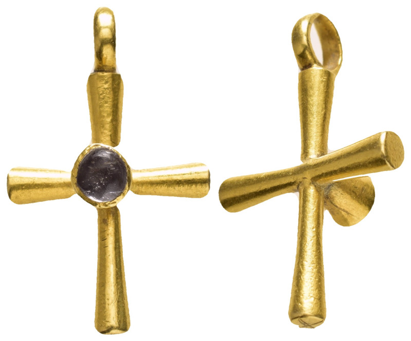 ANCIENT BYZANTINE EMPIRE.GOLD CROSS.(8th-10th century).Au.

Condition : Extrel...