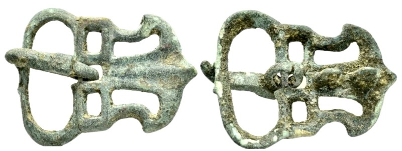 ANCIENT BYZANTINE BRONZE BUCKLE.(5th-9th Century).Ae.

Condition : Good very f...