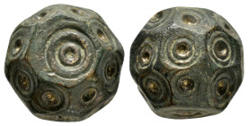 ANCIENT ISLAMIC BRONZE COMMERCİAL WEIGHTS (15TH-19TH Century).Ae.

Condition : Good very fine

Material : Bronze.

Weight : 29.50 gr
Diameter :...