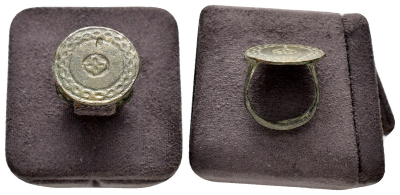 ANCIENT BYZANTINE BRONZE RING.(10th-11th century).Ae.

Condition : Good very f...