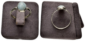 ANCIENT BYZANTINE SILVER RING.(7rd–9th centuries).Ar.

Condition : Good very fine

Material : Silver..

Weight : 1.92 gr
Diameter : 19 mm