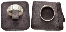 ANCIENT BYZANTINE SILVER RING.(7rd–9th centuries).Ar.

Condition : Good very fine

Material : Silver.

Weight : 3.18 gr
Diameter : 19 mm