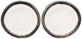 ANCIENT ROMAN SILVER EARRING.(3rd-4th century).Ar.

Condition : Good very fine

Material : Silver.

Weight : 5.31 gr
Diameter : 33 mm