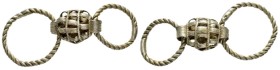 MEDIVAL ARMENIAN SILVER JEWELRY.(17th- 19th).Ar.

Condition : Good very fine

Material : Bronze.

Weight : 2.82 gr
Diameter : 36 mm