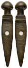 ANCIENT BOOK CLAP.(17th century).Ae.

Condition : Good very fine

Material : Bronze.

Weight : 4.75 gr
Diameter : 41 mm