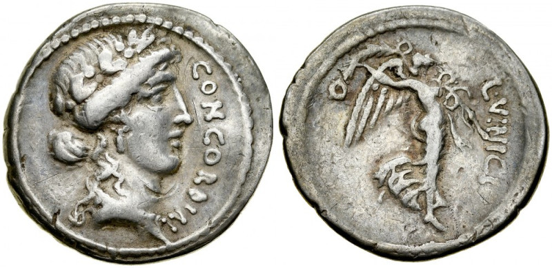 Rzym, Roman Republic, Denar 52 r. p.n.e., L. Vinicius. Crawford 436/1, RSC Vinic...