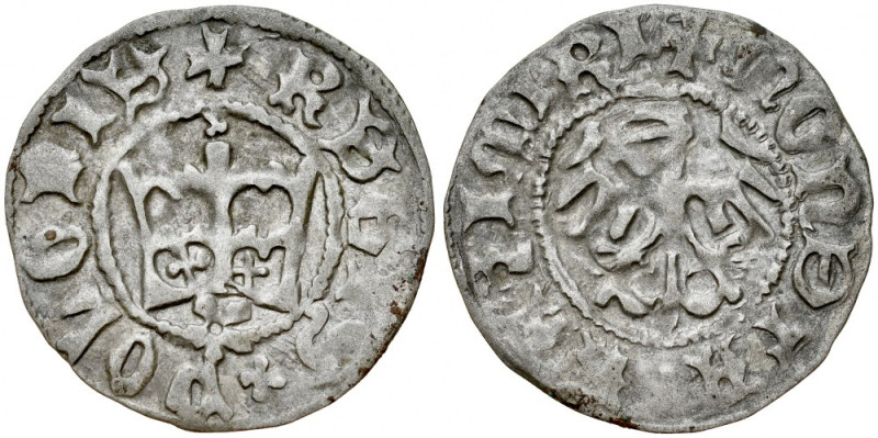 Kazimierz Jagiellończyk 1440-1492, Półgrosz, Kraków. Kop 384, srebro, waga 0,90 ...