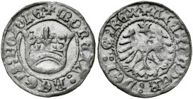 Aleksander Jagiellończyk 1501-1506, Półgrosz, Kraków. REGIS POLONE.